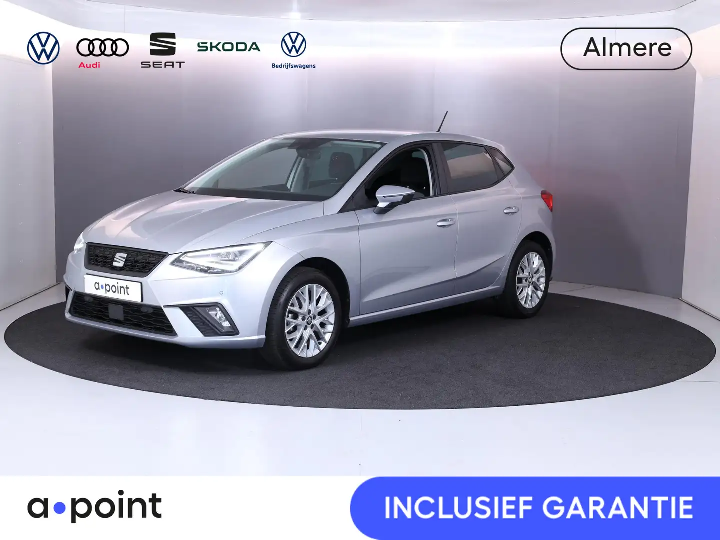 SEAT Ibiza 1.0 TSI Style Business Intense Plus 95 pk | Naviga Grijs - 1