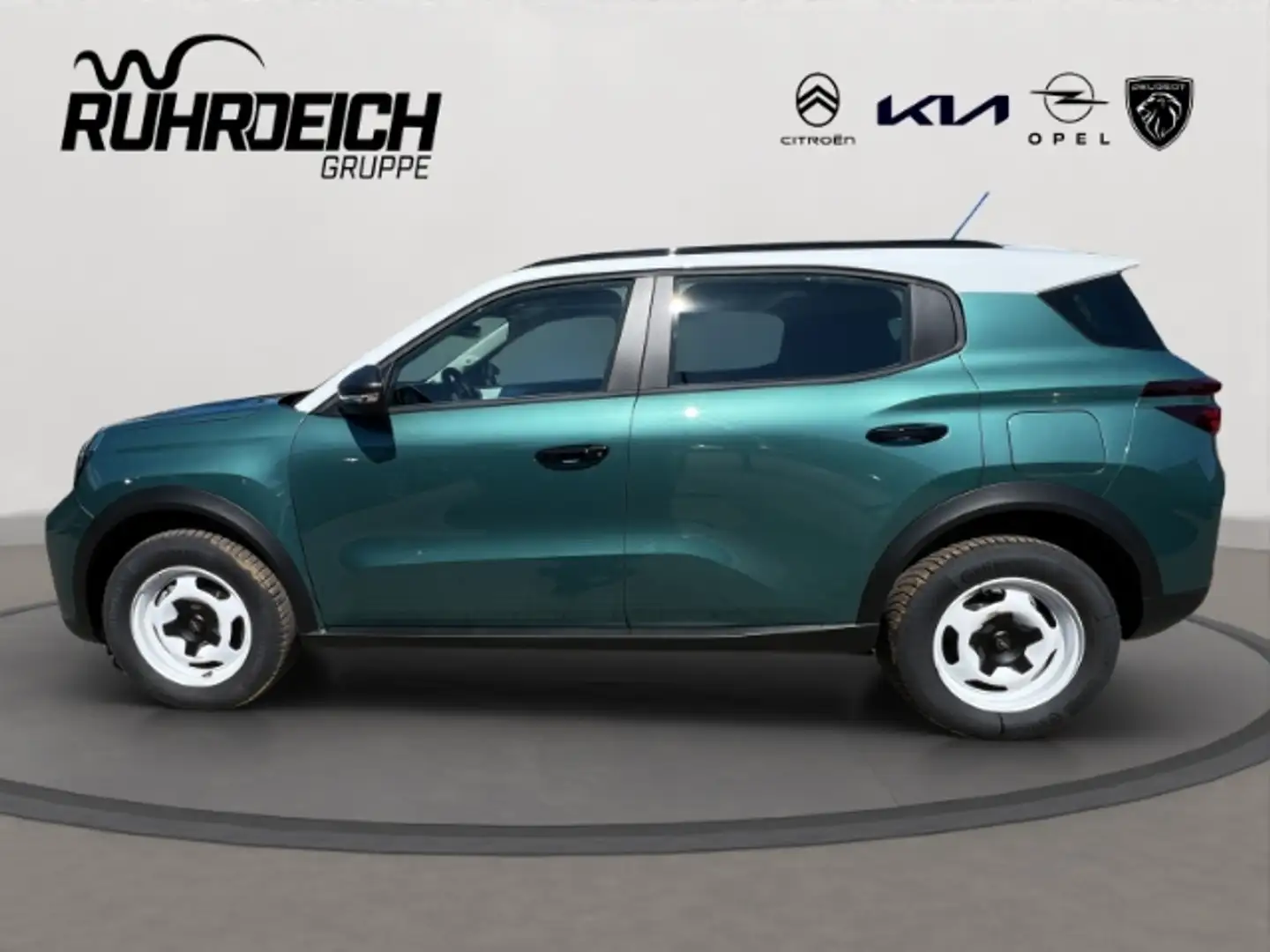 Opel Frontera Edition 1.2 100kW MHEV ALLWETTER DAB SHZ LHZ Carpl Grün - 2