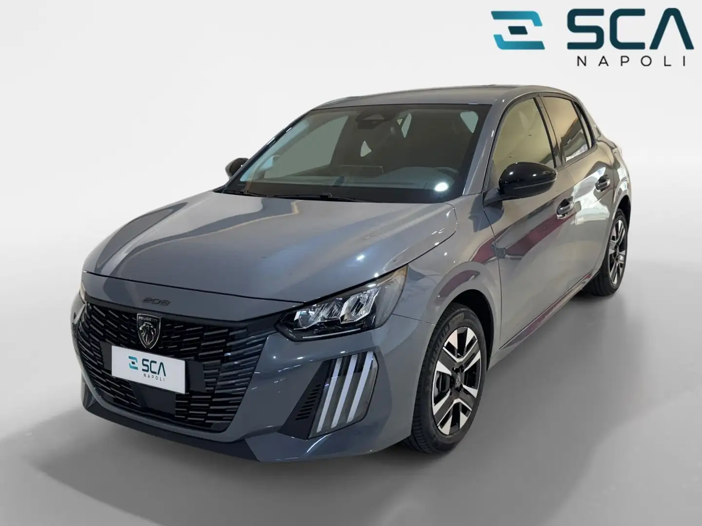 Peugeot 208 208 Hybrid 110 e-DCS6 Allure Grijs - 1