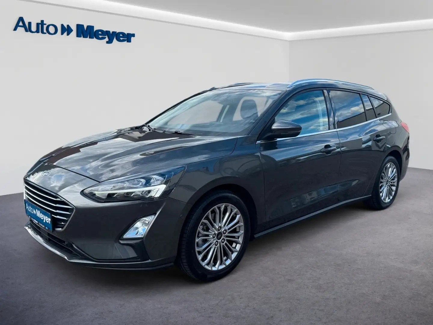 Ford Focus Turnier 1.0 Eco Boost 125 TITANIUM |LED| Grau - 1