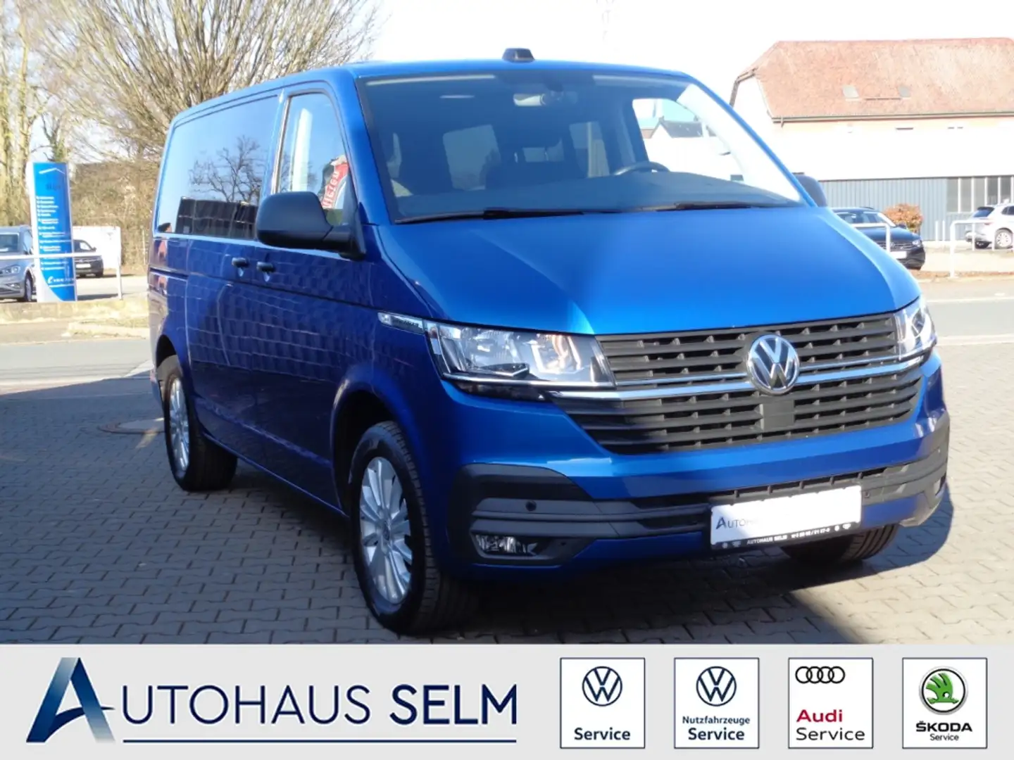 Volkswagen T6.1 Multivan 2.0 TDI Navi Sitzheizung Klimaautom Bleu - 1