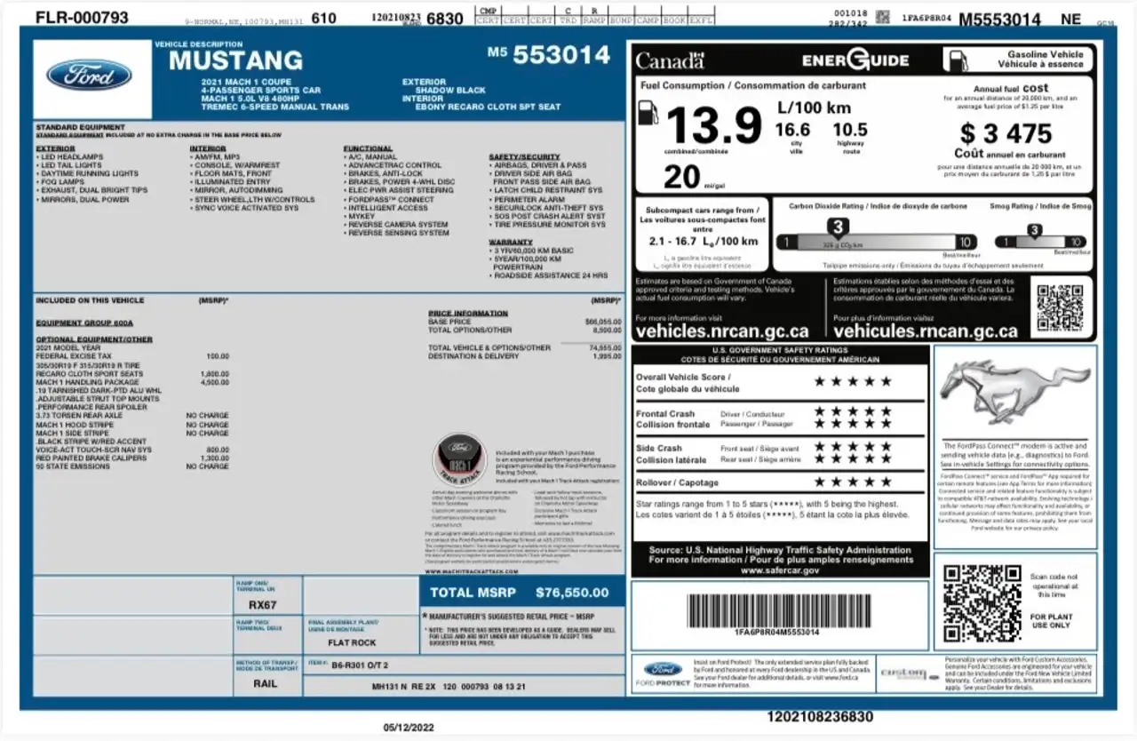 Ford Mustang снимка Ford Mustang