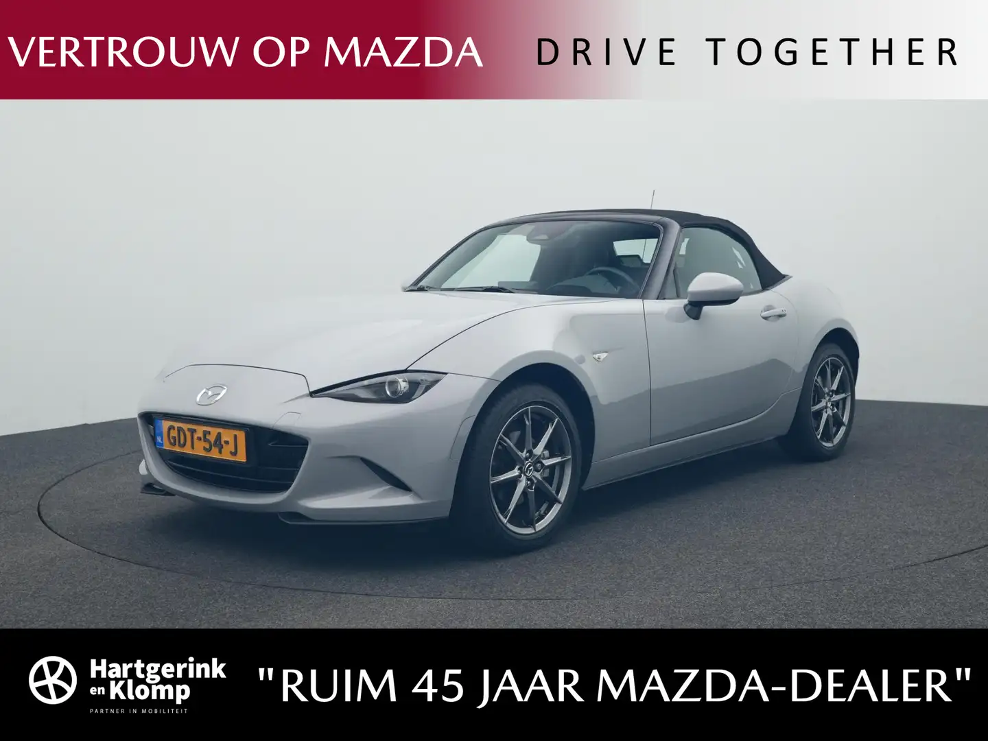 Mazda MX-5 1.5 SkyActiv-G Exclusive-Line : dealer onderhouden Gris - 1