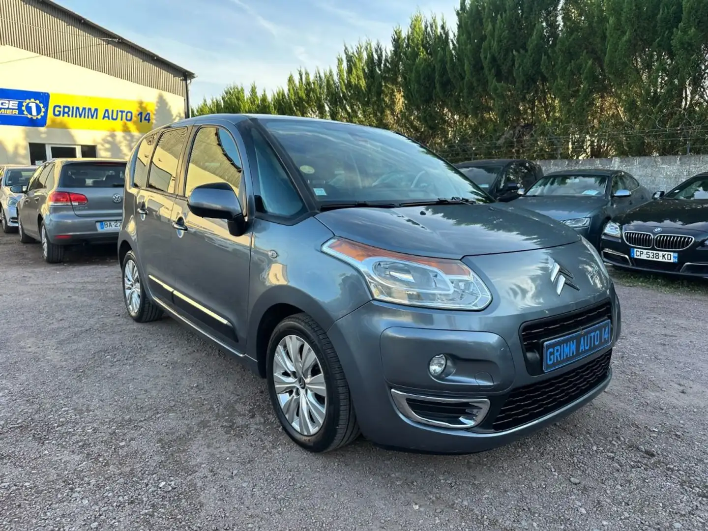 Citroen C3 Picasso CITROEN 1.6 HDi 90cv Exclusive Gris - 1