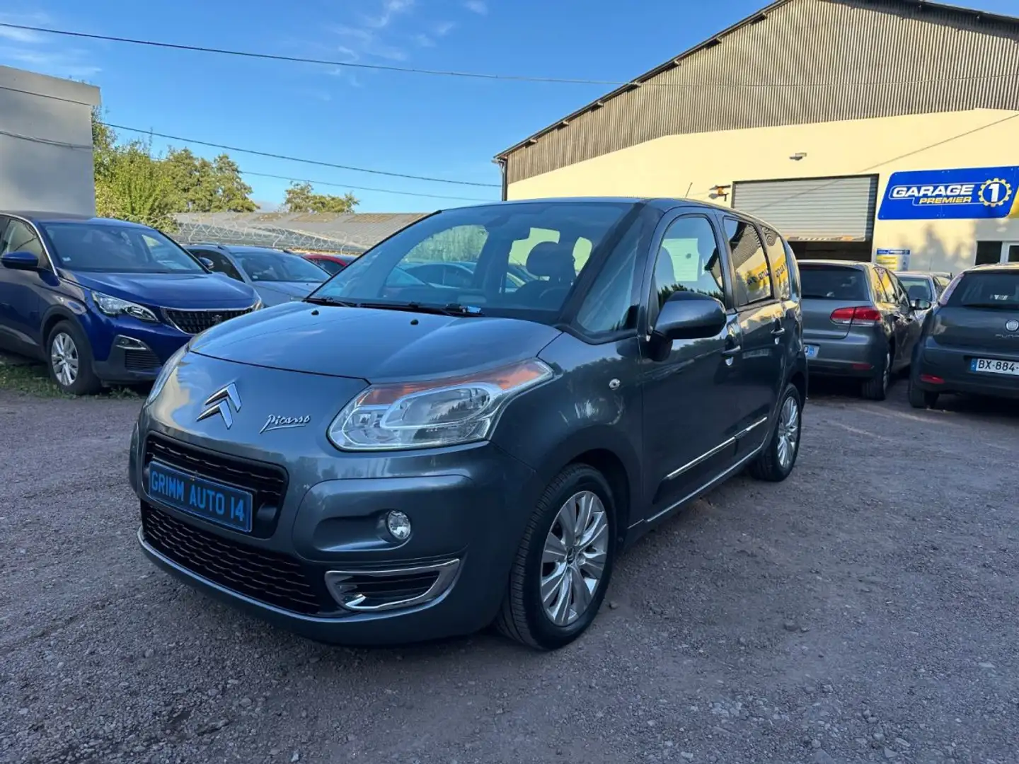 Citroen C3 Picasso CITROEN 1.6 HDi 90cv Exclusive Gris - 2