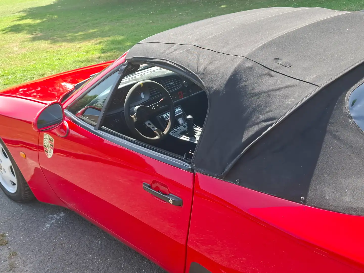 Porsche 944 944s2 Cabriolet Rouge - 2