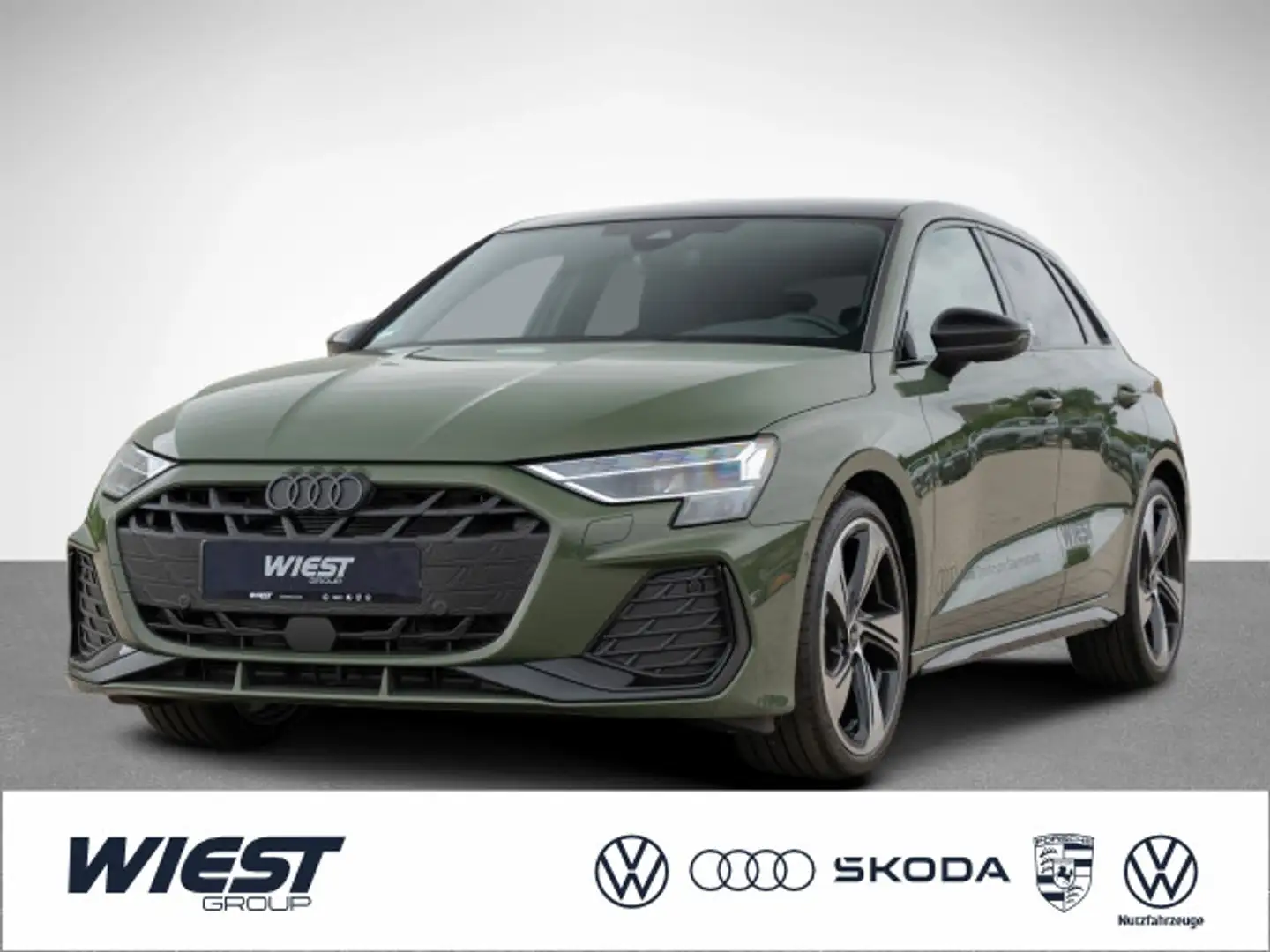 Audi A3 S line 35 TFSI S tronic ACC/MATRIX/ Grün - 1