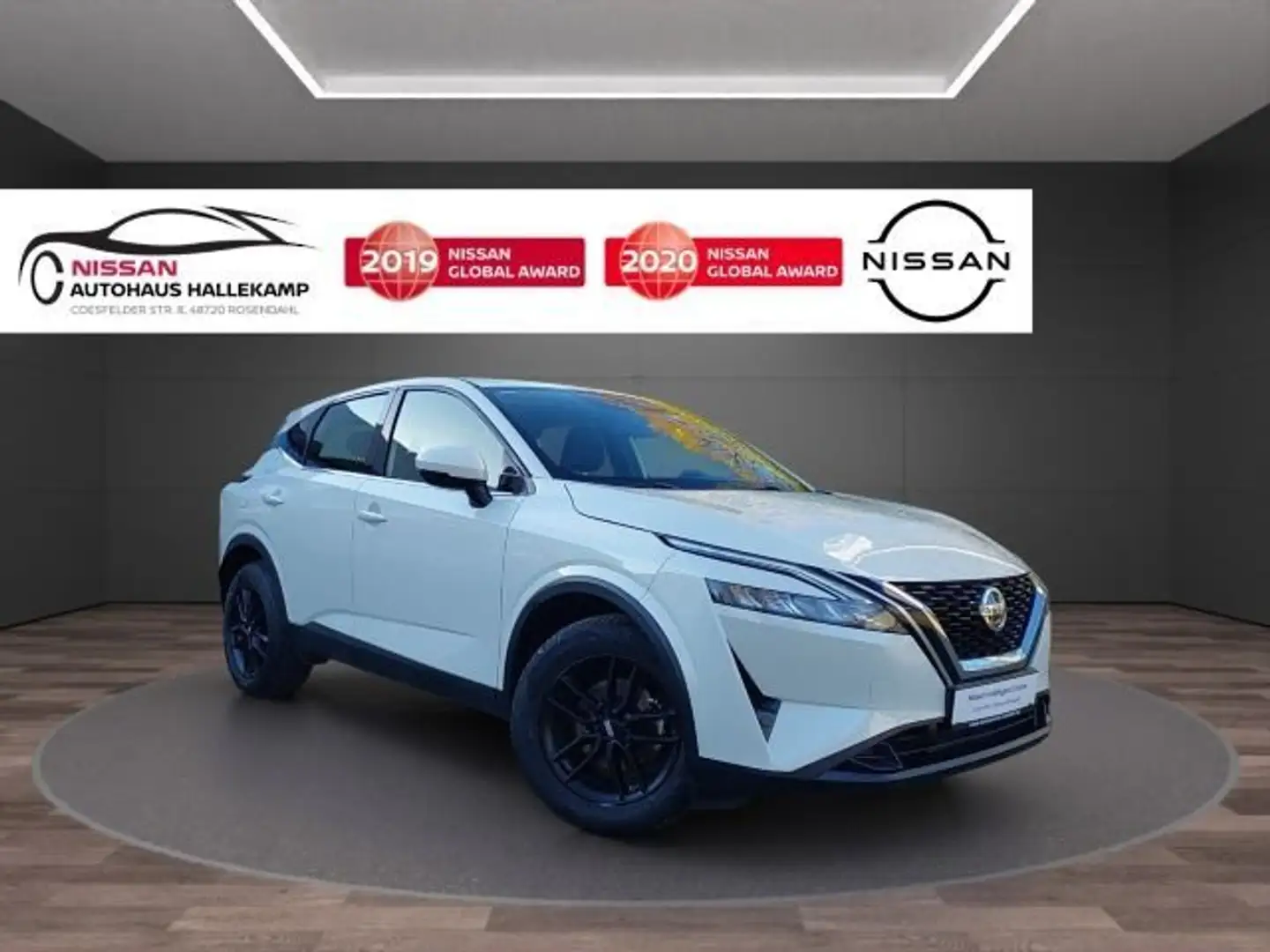 Nissan Qashqai Visia 1.3 DIG-T MHEV Bianco - 1