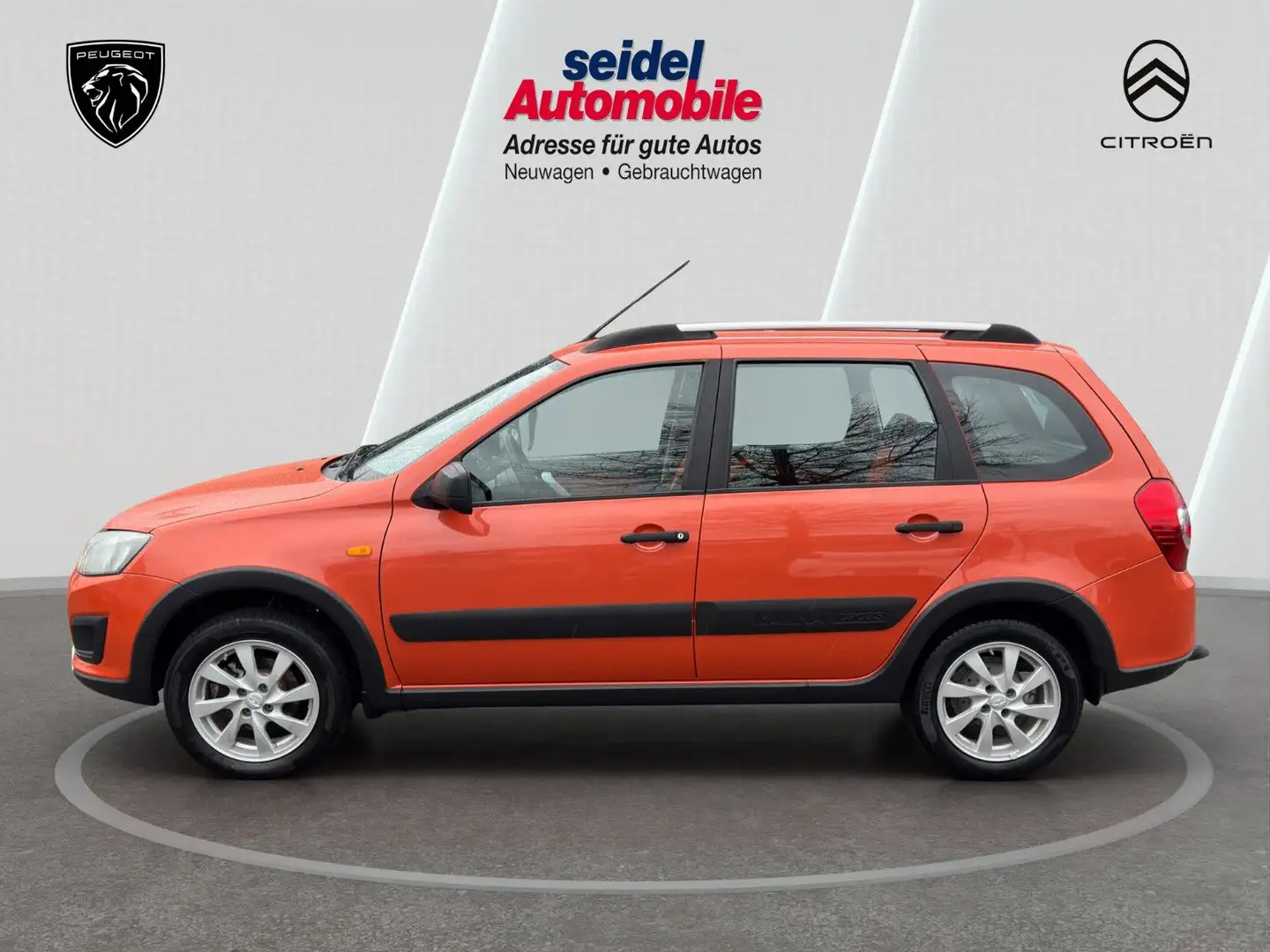 Lada Kalina 1.6 Cross Norma, Klima, SHZ, wenig KM Portocaliu - 2