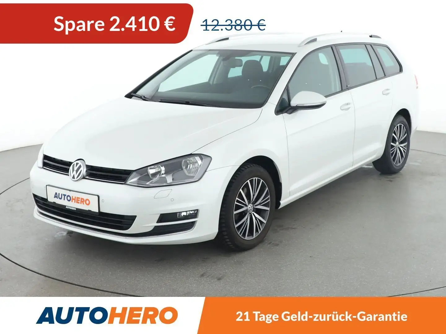 Volkswagen Golf 1.2 TSI Allstar BMT*NAVI*TEMPO*PDC*AHK* Weiß - 1