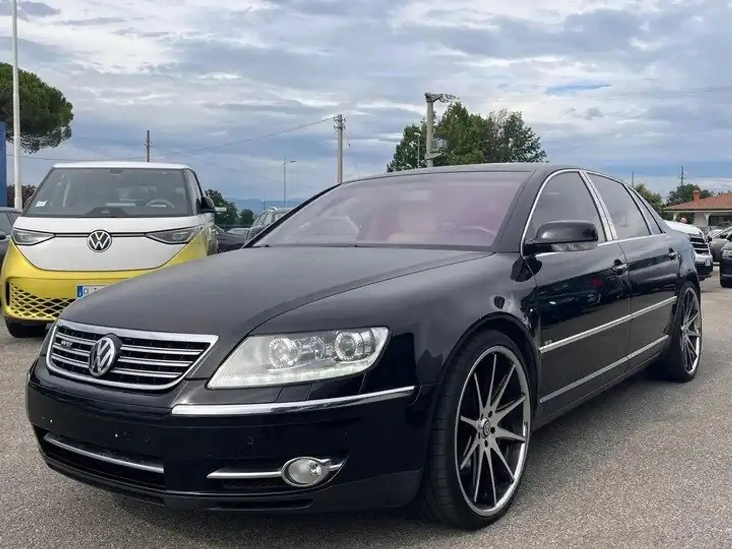 Volkswagen Phaeton Lunga 6.0 W12 4Motion 4 Posti IVA ESPOSTA Nero - 2