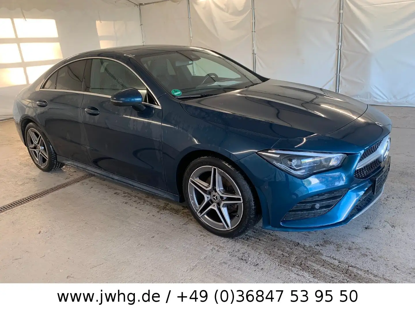 Mercedes-Benz CLA 200 2x AMG Line Multibeam 18"Digtacho Kamera Blau - 2