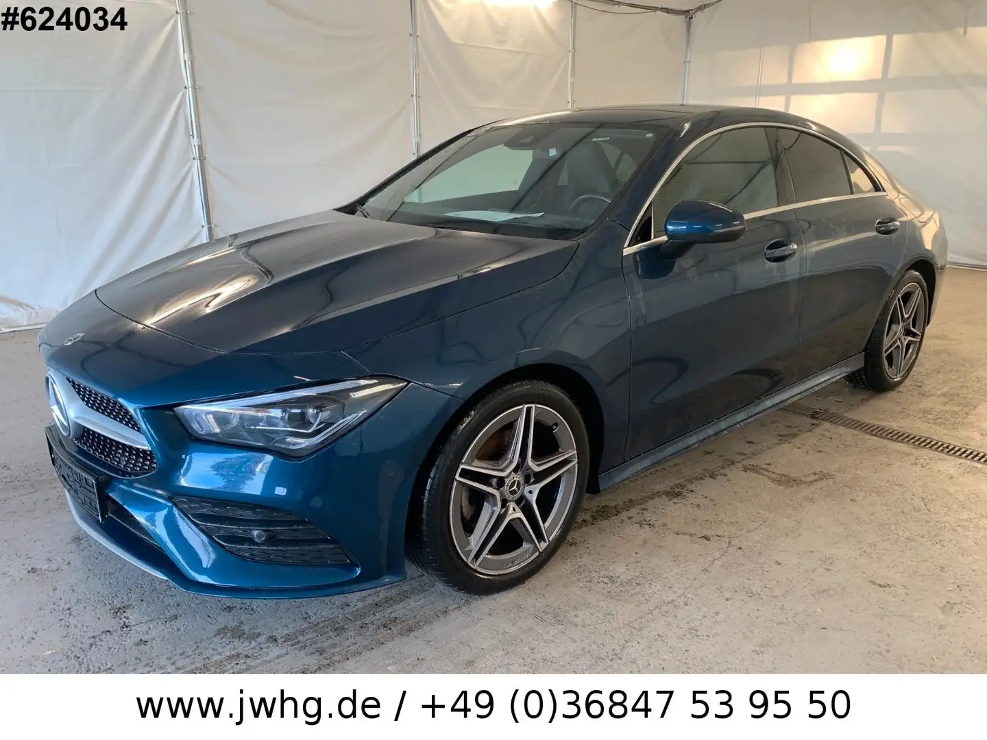 Mercedes-Benz CLA 200 2x AMG Line Multibeam 18"Digtacho Kamera Blau - 1
