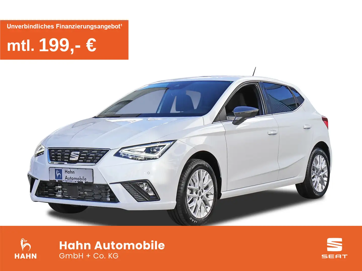 SEAT Ibiza Xcellence 1.0TSI 116PS 6Gang PaketM,Sitzh. Weiß - 1