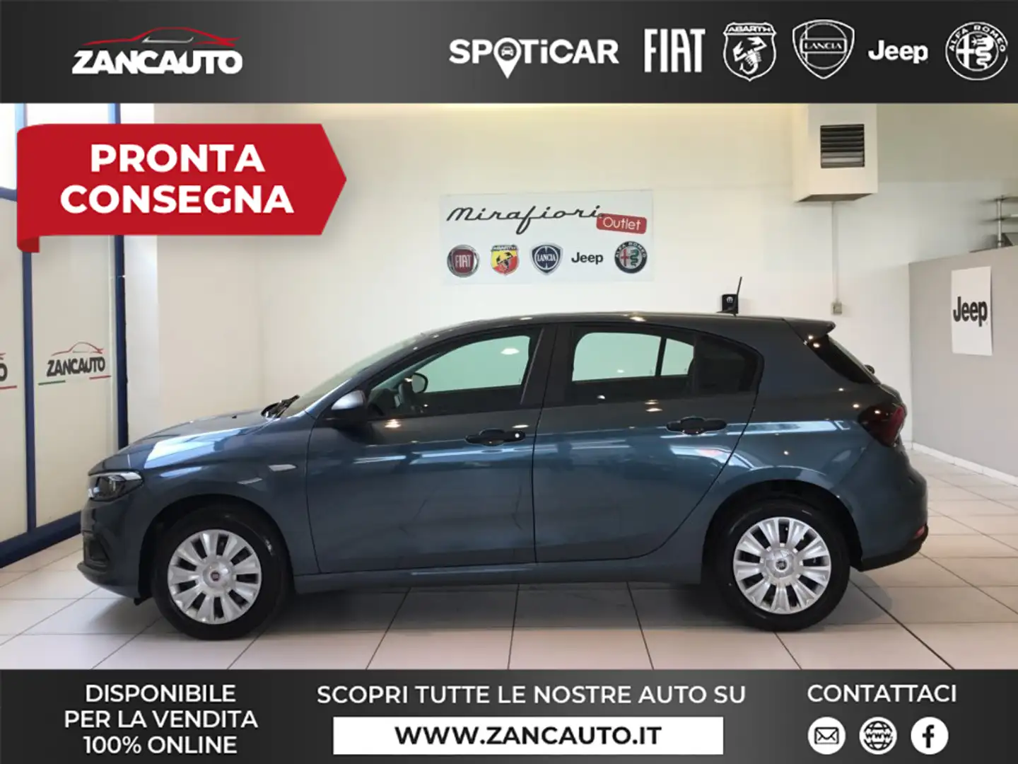 Fiat Tipo 5P MY24 1.5 Hybrid DCT TIPO KM0 LUGLIO Blu/Azzurro - 1