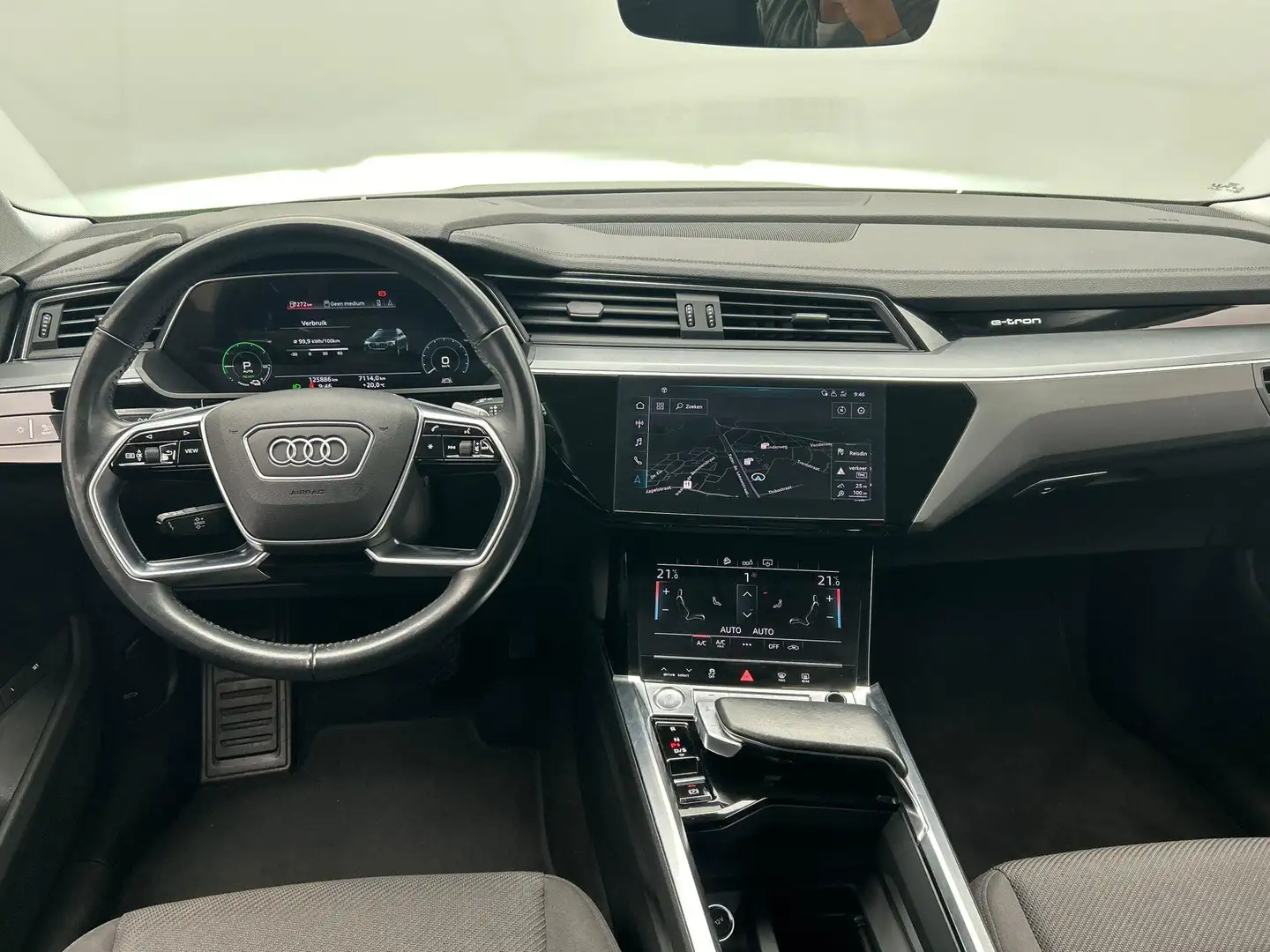 Audi e-tron E-tron 50 quattro Launch edition 71 kWh Origineel Noir - 2