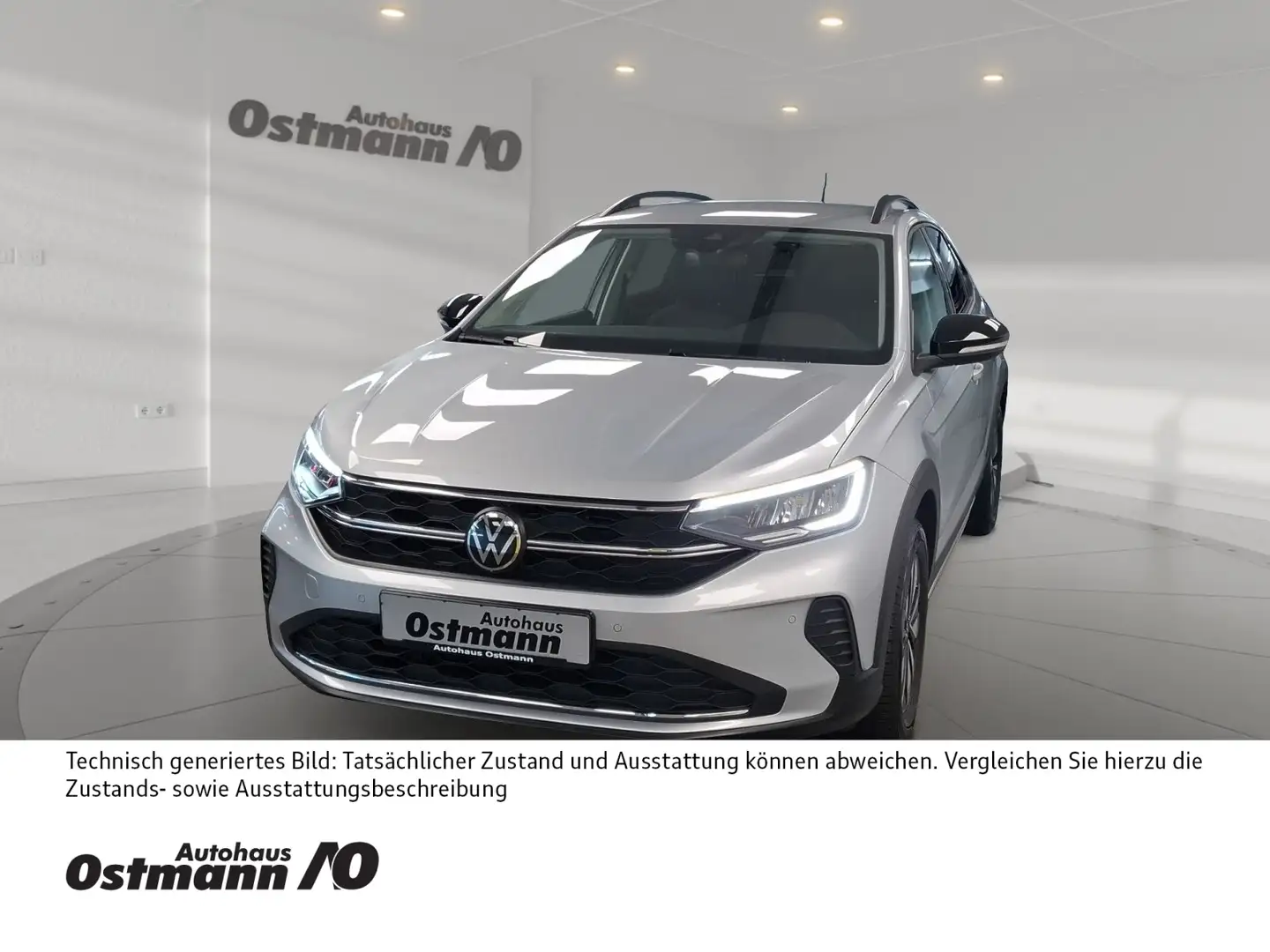Volkswagen Taigo 1.0 TSI Goal Klima ACC LED SHZ CarPlay Silber - 1
