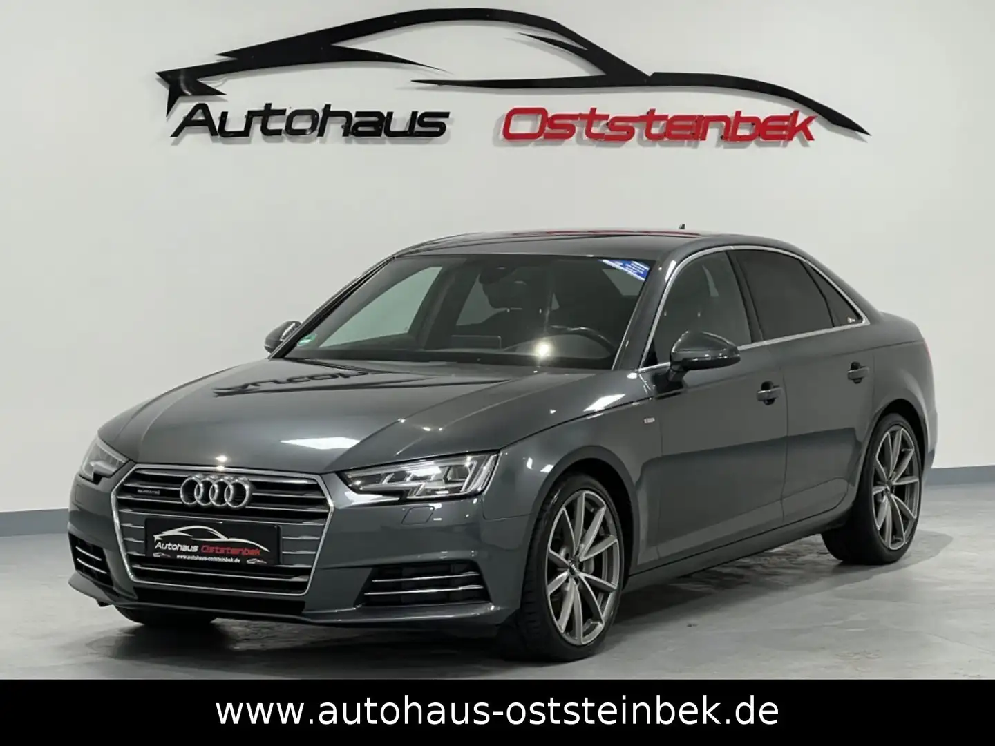 Audi A4 2.0 TDI QUATTRO/S-LINE/MATRIX/VIRTUAL/HUD/SHZ Grau - 1