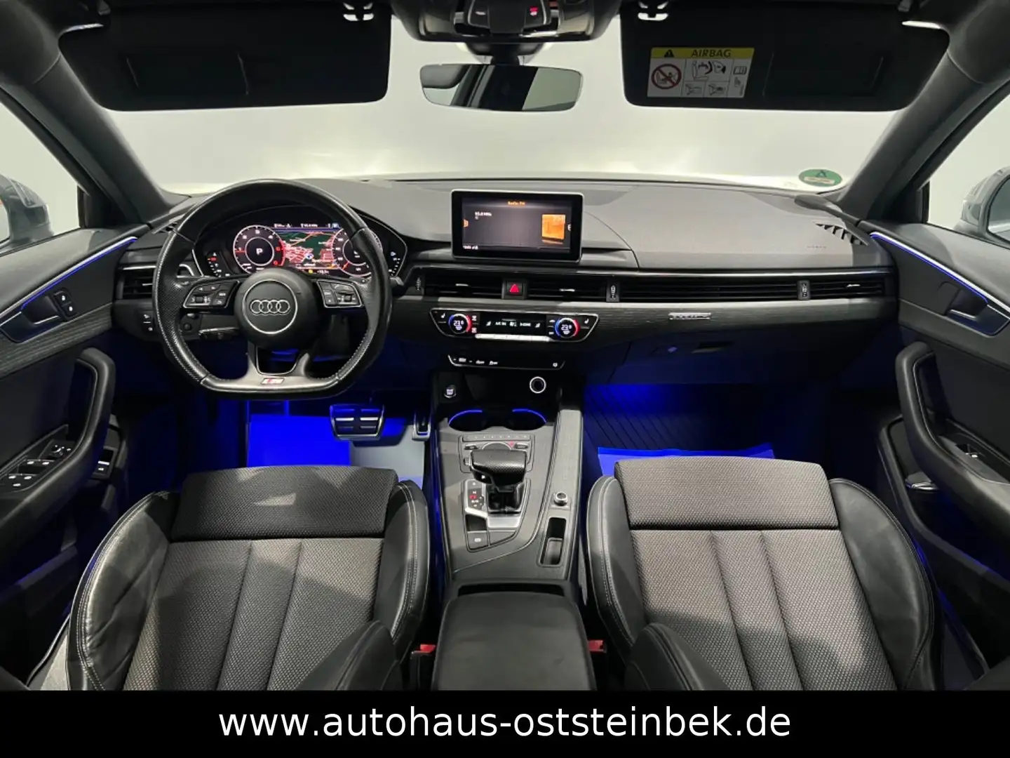Audi A4 2.0 TDI QUATTRO/S-LINE/MATRIX/VIRTUAL/HUD/SHZ Grau - 2