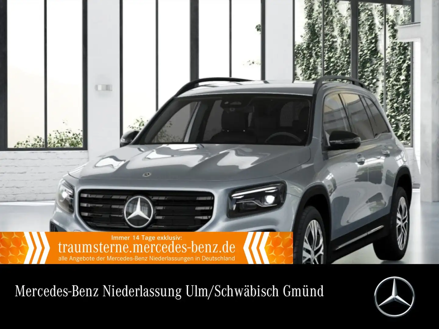 Mercedes-Benz GLB 200 d PROGRESSIVE+NIGHT+AHK+MULTIBEAM+KAMERA Silber - 1