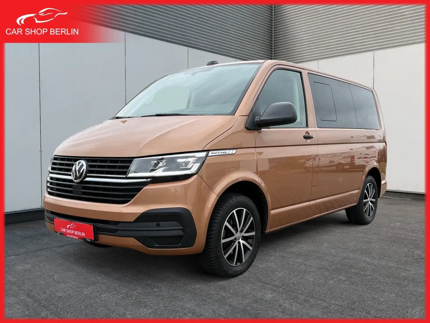 Volkswagen T6 Multivan T6.1 Multivan LED 7Sitze el.Heckkl. beheiz.Front Braun - 1
