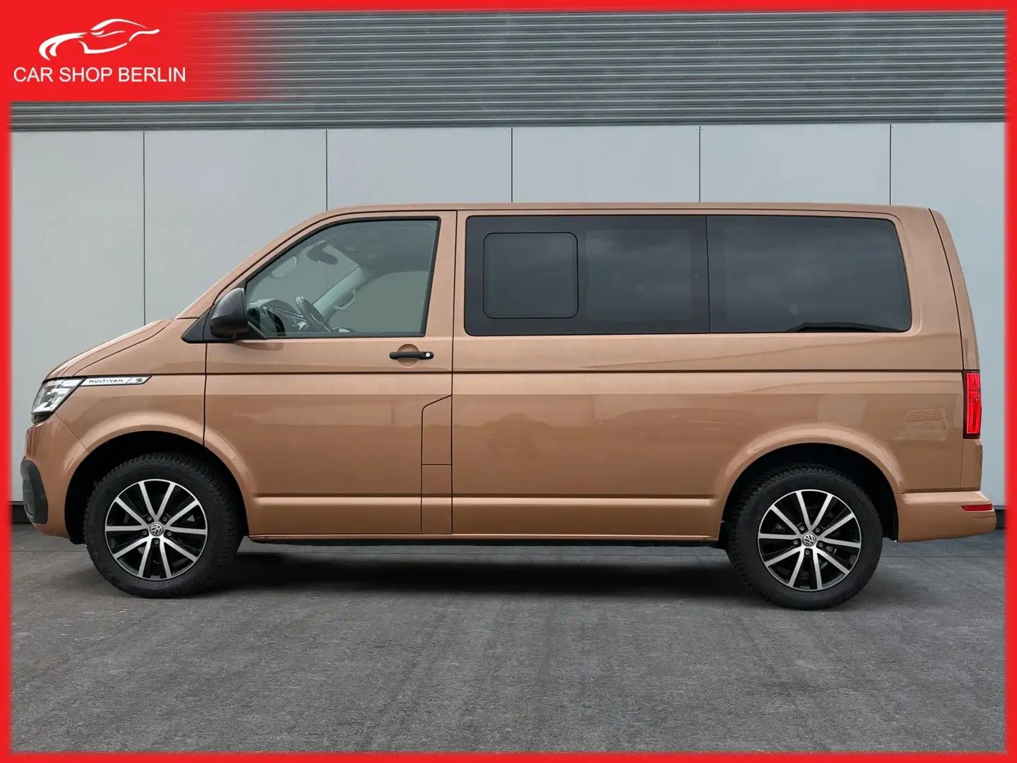 Volkswagen T6 Multivan T6.1 Multivan LED 7Sitze el.Heckkl. beheiz.Front Braun - 2