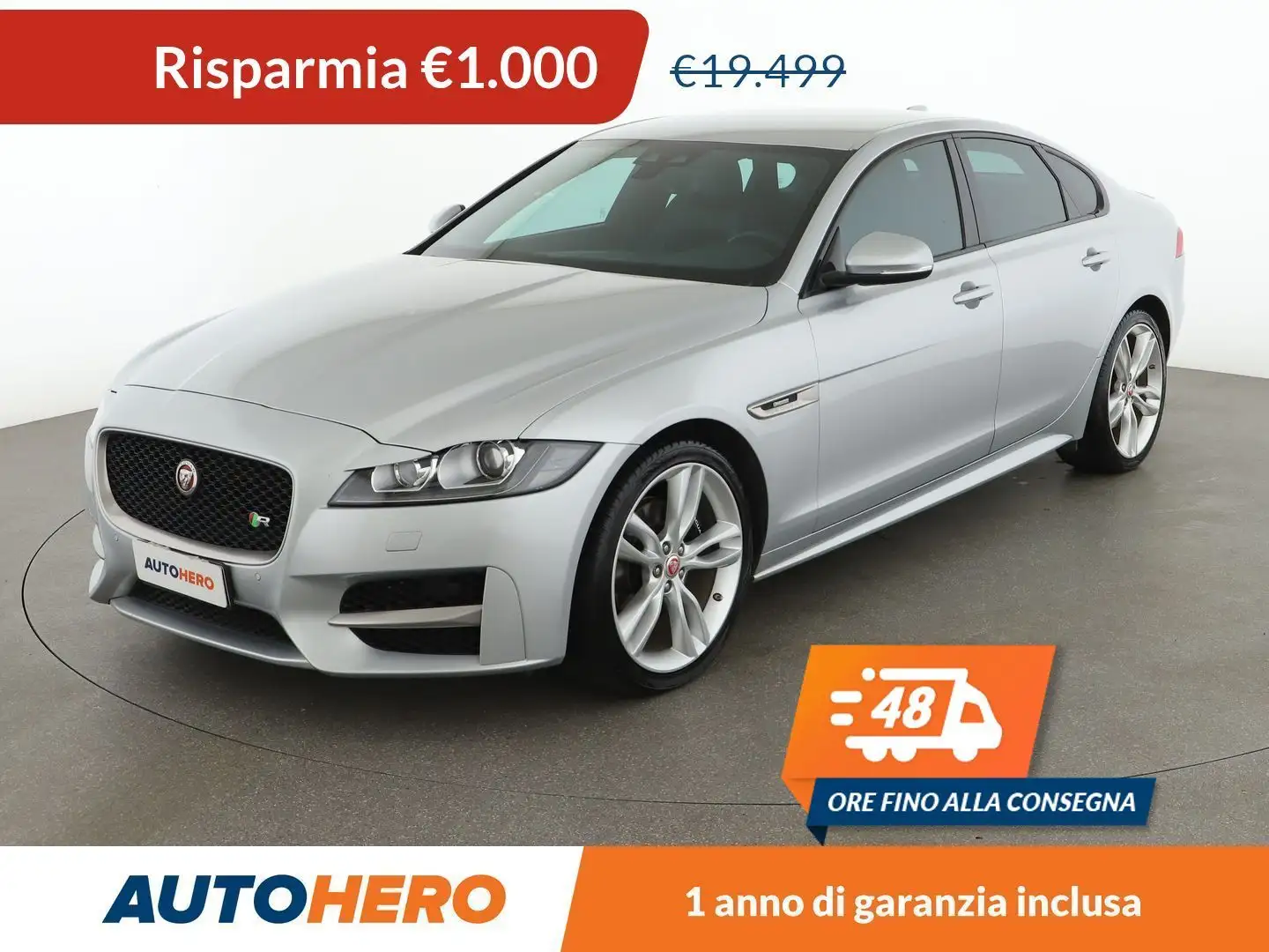 Jaguar XF 20d R-Sport 180 CV aut.AWD Argent - 1