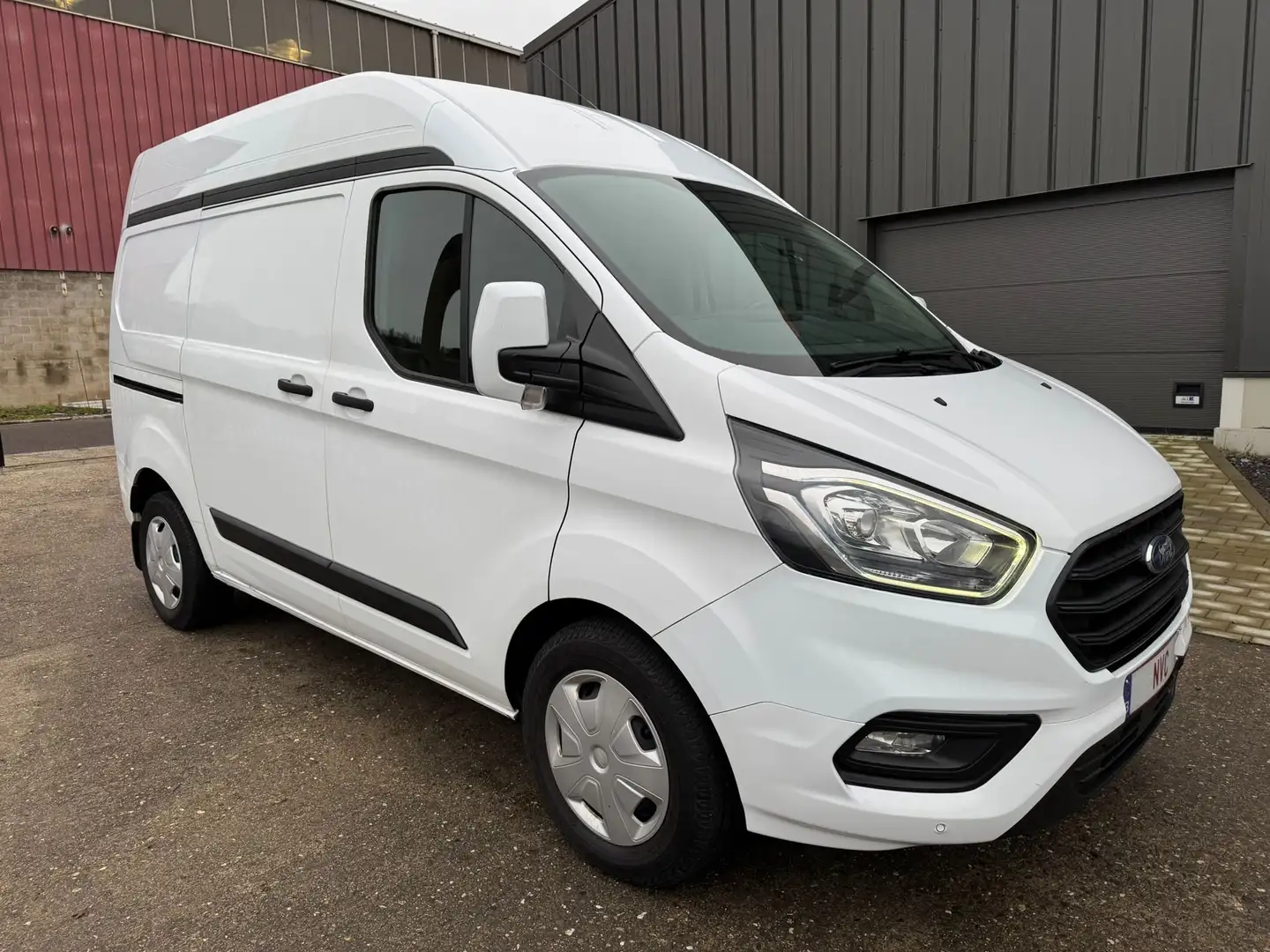 Ford Transit Custom 2.0 130cv H2 Automat 3 Places/GPS/Sièges chauf. Weiß - 1