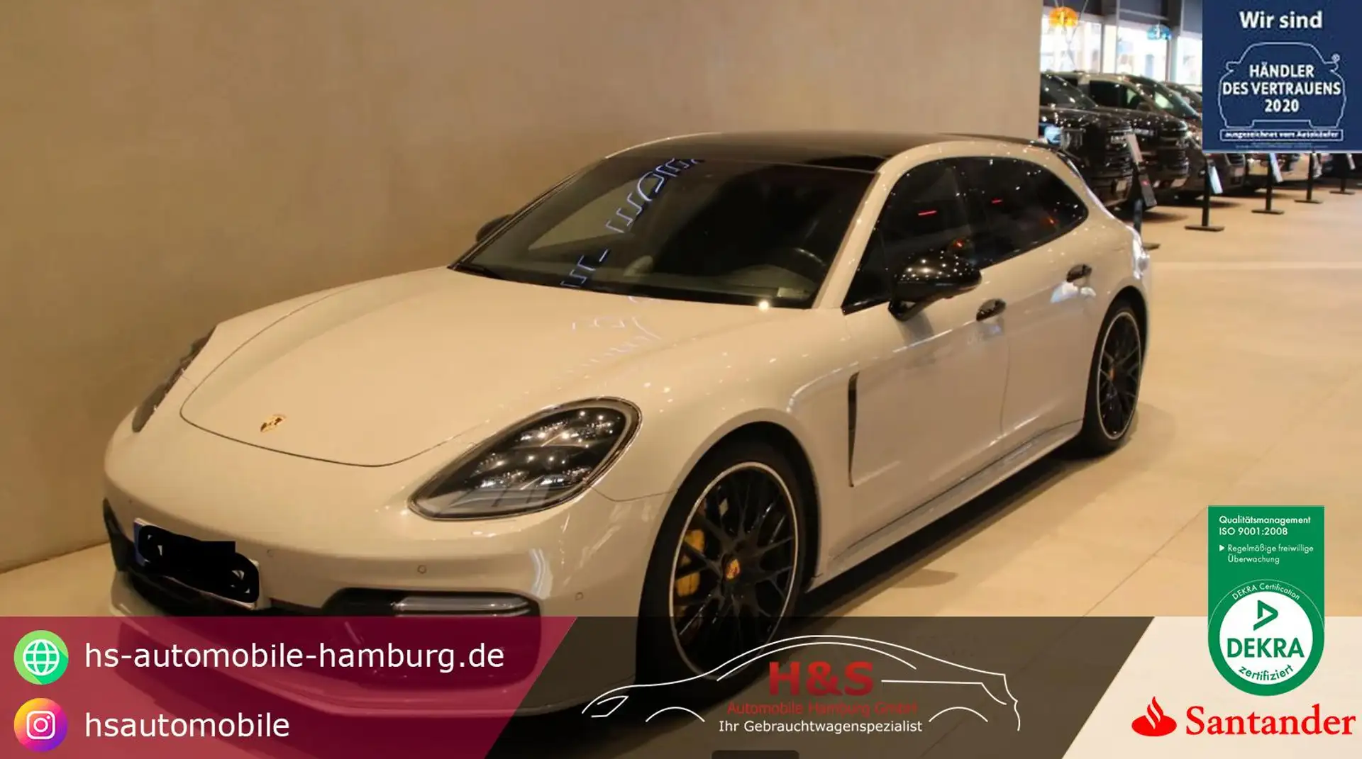 Porsche Panamera Sport Turismo Turbo S E-Hybrid Gris - 1