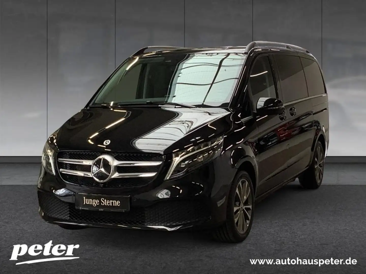 Mercedes-Benz V 250 d Avantgarde Lang ILS-LED/Distronic/MBUX Černá - 2