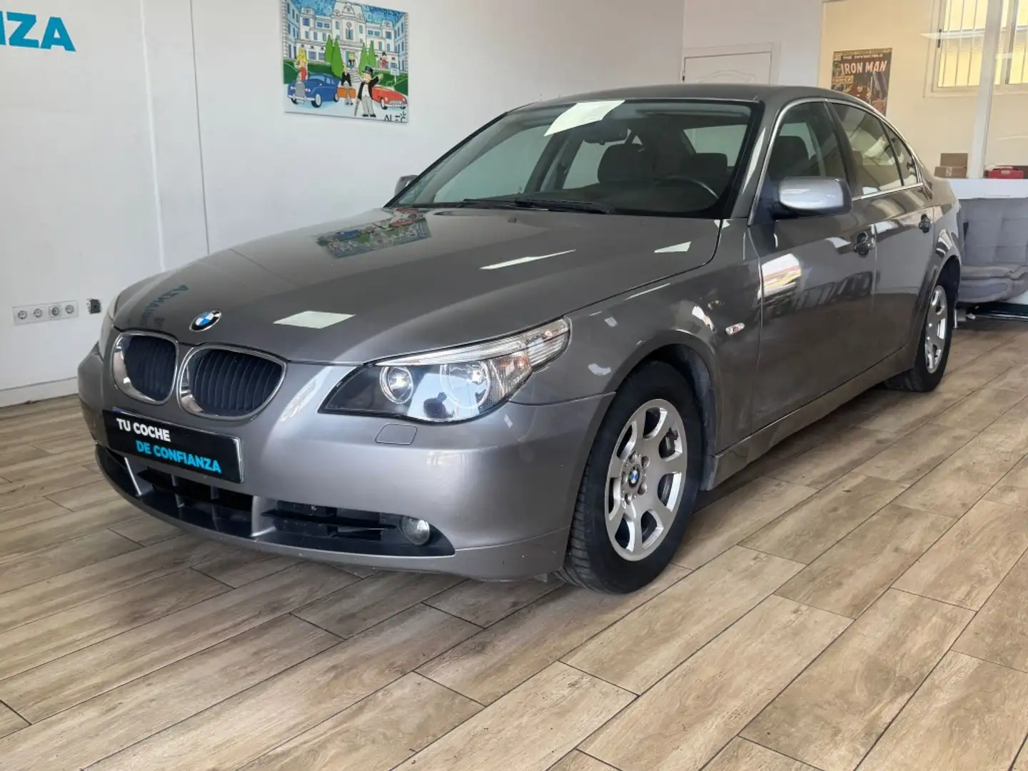 BMW 520 520d Touring Argent - 2