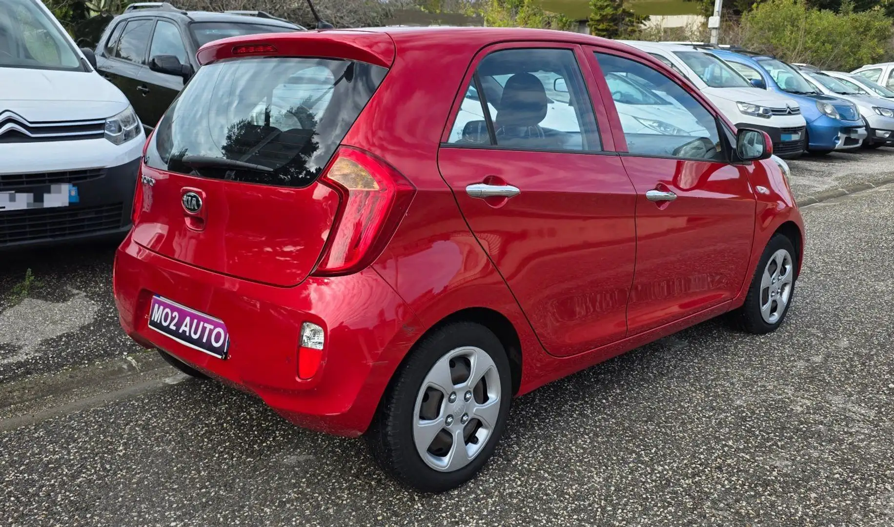 Kia Picanto 58.000kms 1.0 69ch active 2013 clim tel radar... Rouge - 2