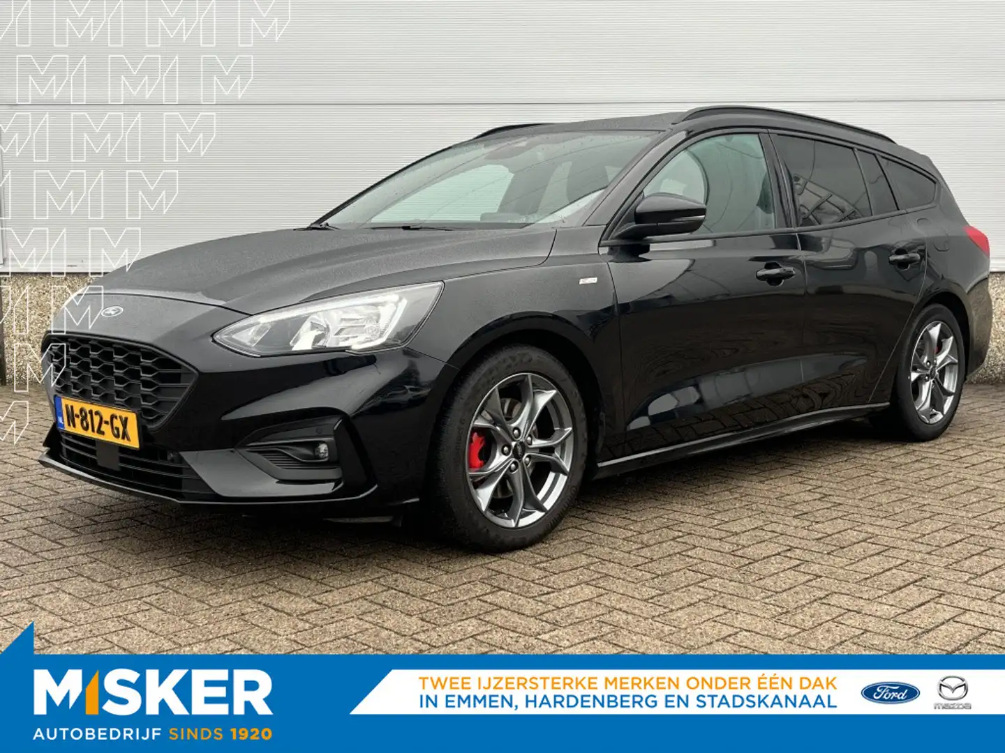 Ford Focus Wagon 1.0 EBH ST L. XBns TREKHAAK! WINTERPACK! COM Negro - 1