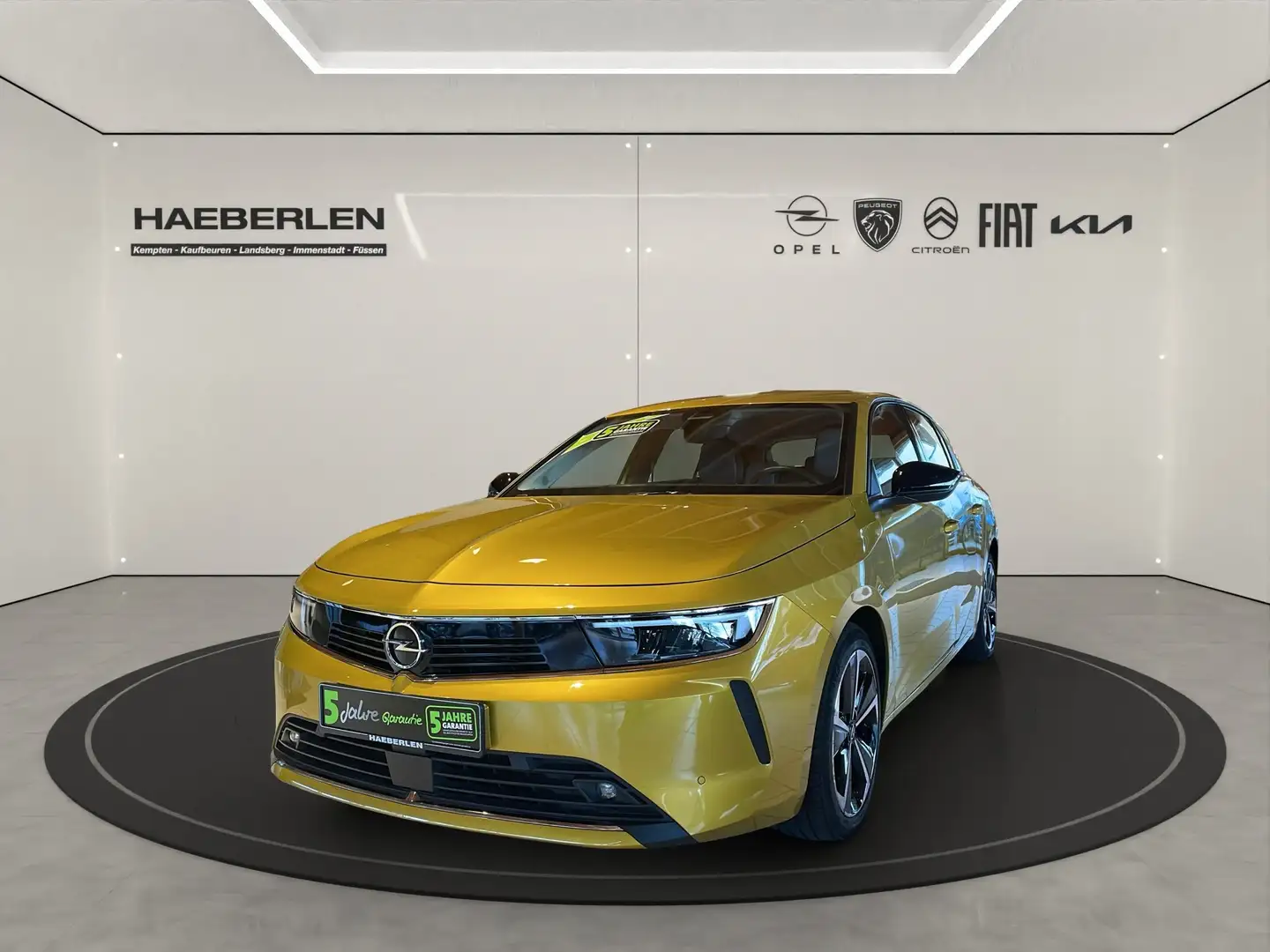 Opel Astra L 1.6 Turbo Plugin Edition LED+KlimaA+LM Jaune - 2