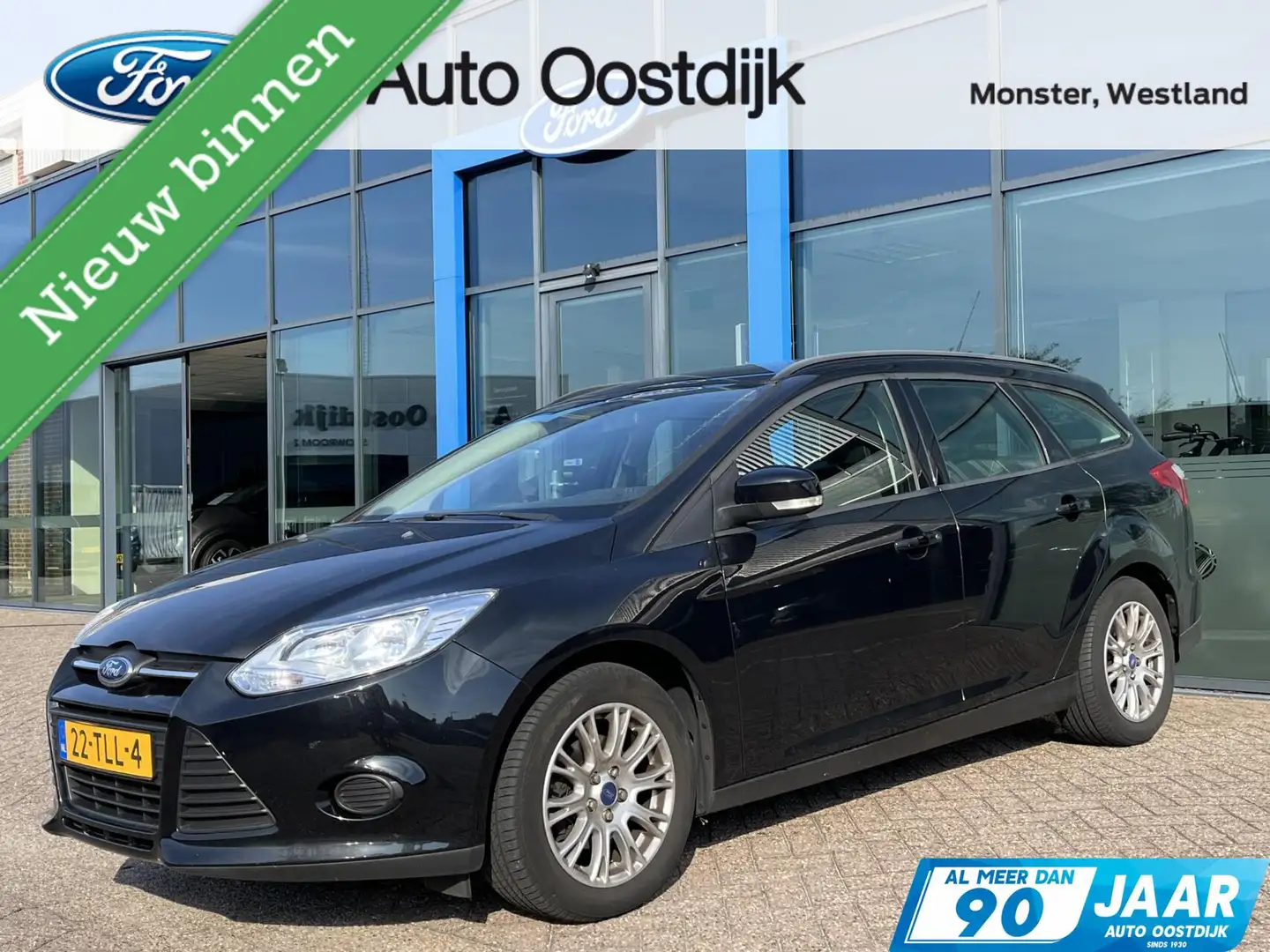 Ford Focus Wagon 1.6 TI-VCT Trend 125PK 1ste Eigenaar Airco C Schwarz - 1
