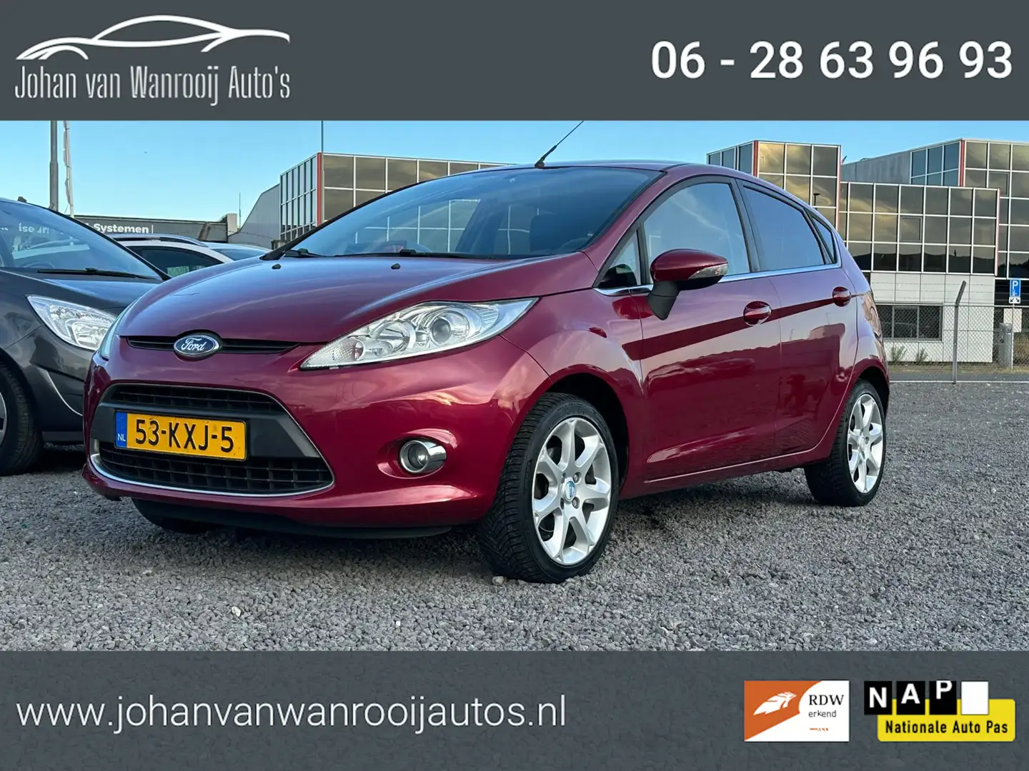 Ford Fiesta 1.25 Titanium/AIRCO Mauve - 1
