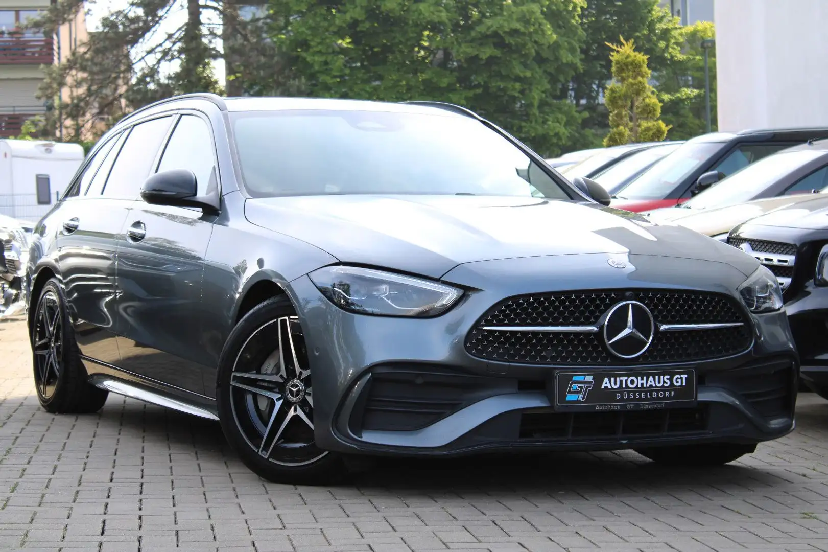 Mercedes-Benz C 220 d T/AMG/Night/1.Hd/Klima/Navi/Kamera/AHK Gris - 1