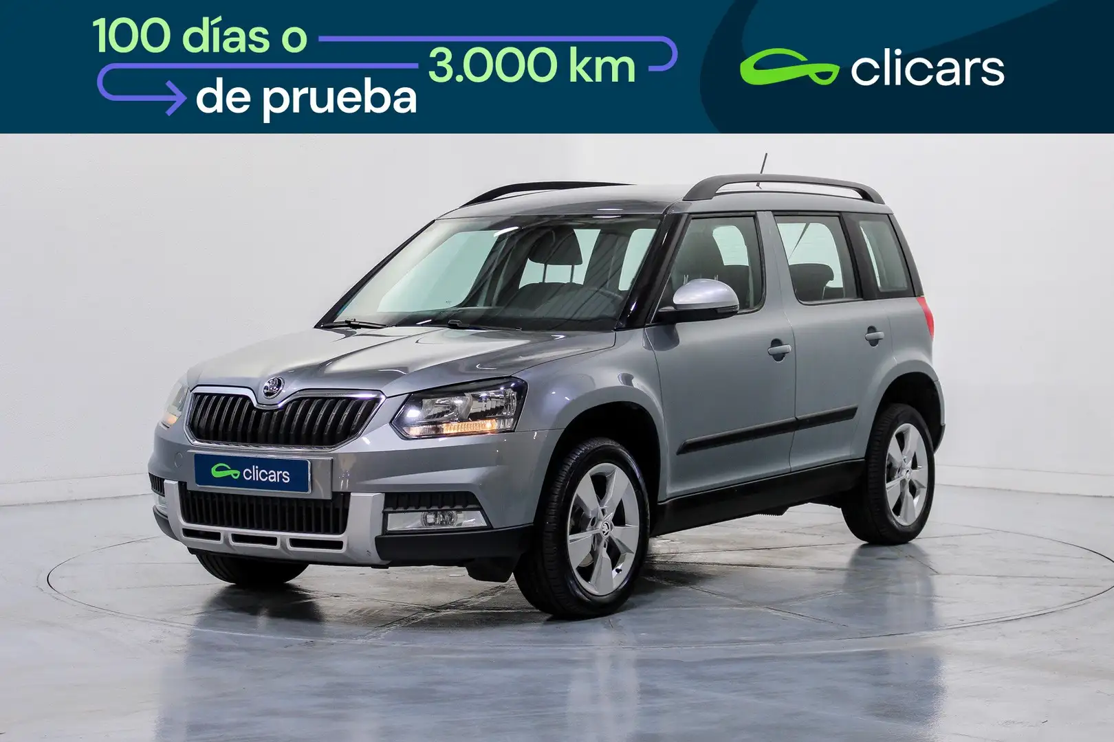 Skoda Yeti Outdoor 1.4 TSI Ambition DSG 4x2 92kW Plateado - 1