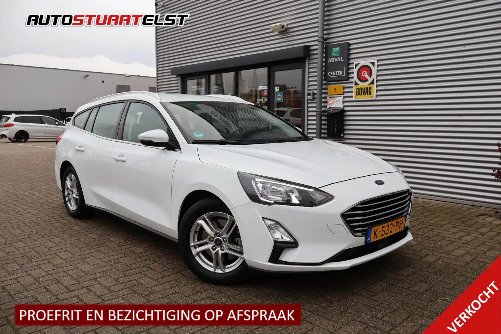Ford Focus Wagon 1.0 EcoBoost Hybrid Trend Edition Business 1 White - 1