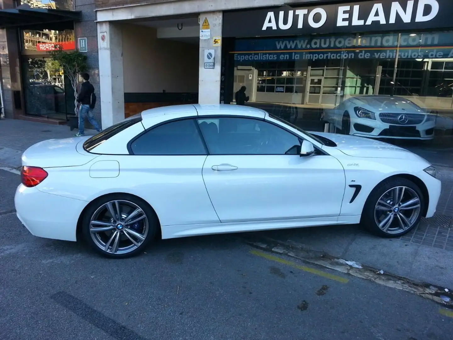 BMW 435 435iA Cabrio M-Sport Edition White - 1