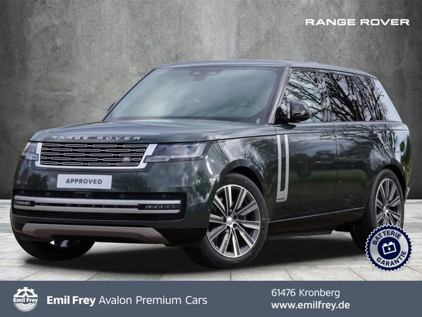 Land Rover Range Rover P550e Hybrid Autobiography 294 kW, 5-t Verde - 1