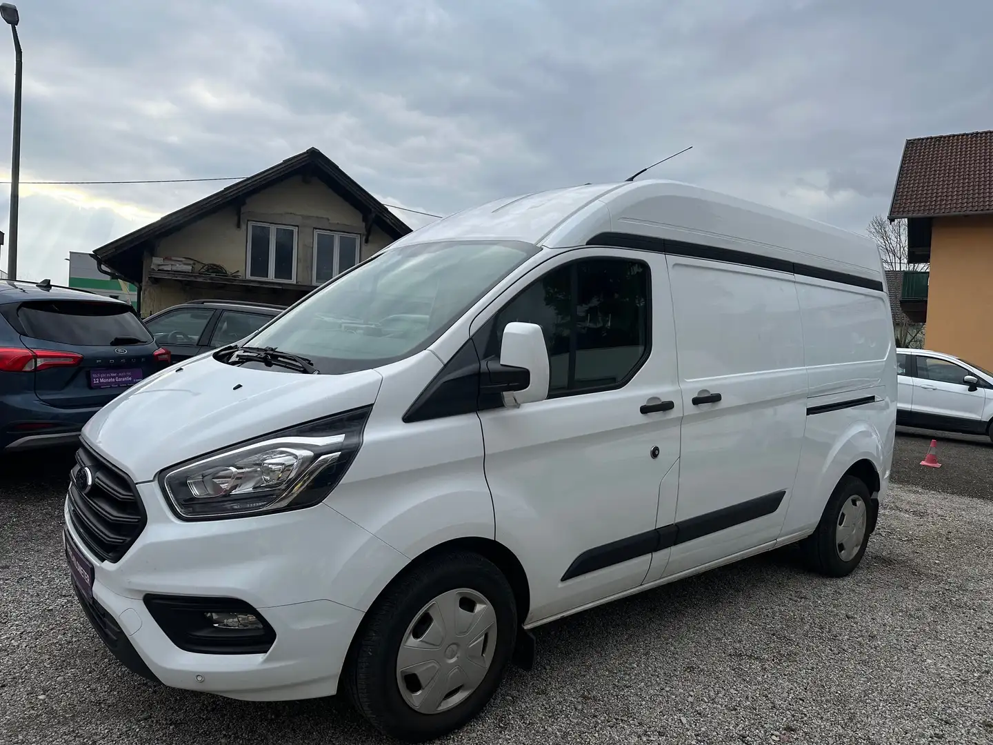 Ford Transit Custom 2,0 TDCi 340 L2H2,* LED, 2x Schiebetüren, Weiß - 1