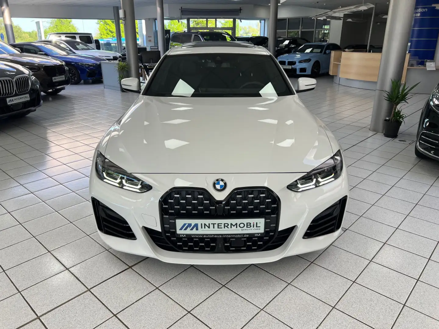 BMW 430 d xDrive*M-Sport Pro*SHD*KAM*MEMO Weiß - 2