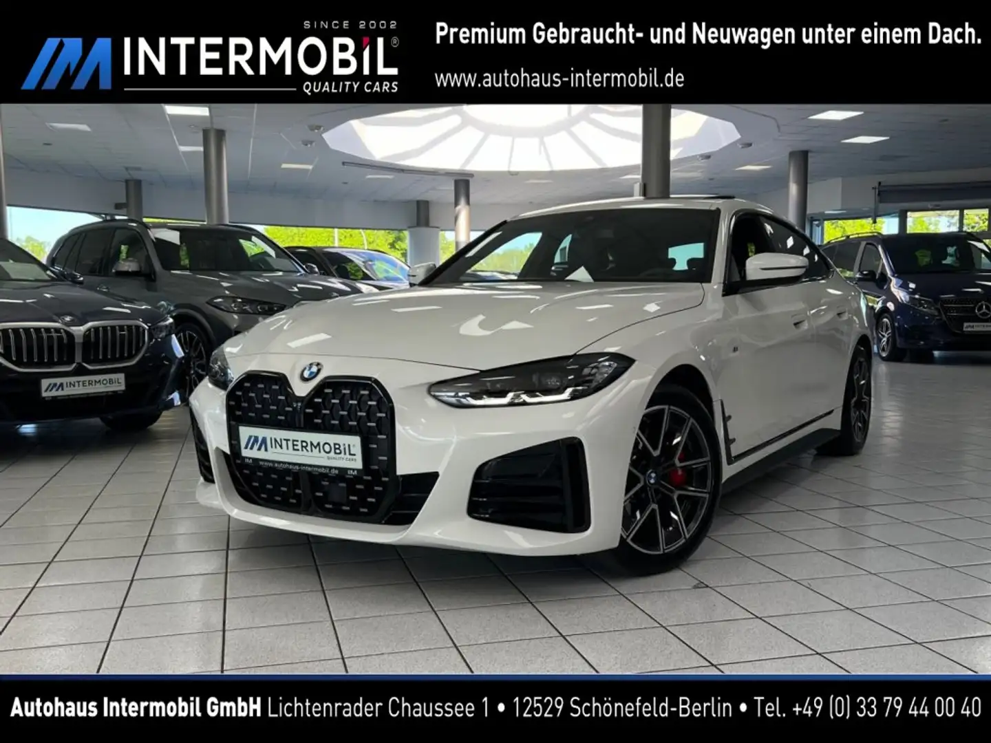 BMW 430 d xDrive*M-Sport Pro*SHD*KAM*MEMO Weiß - 1