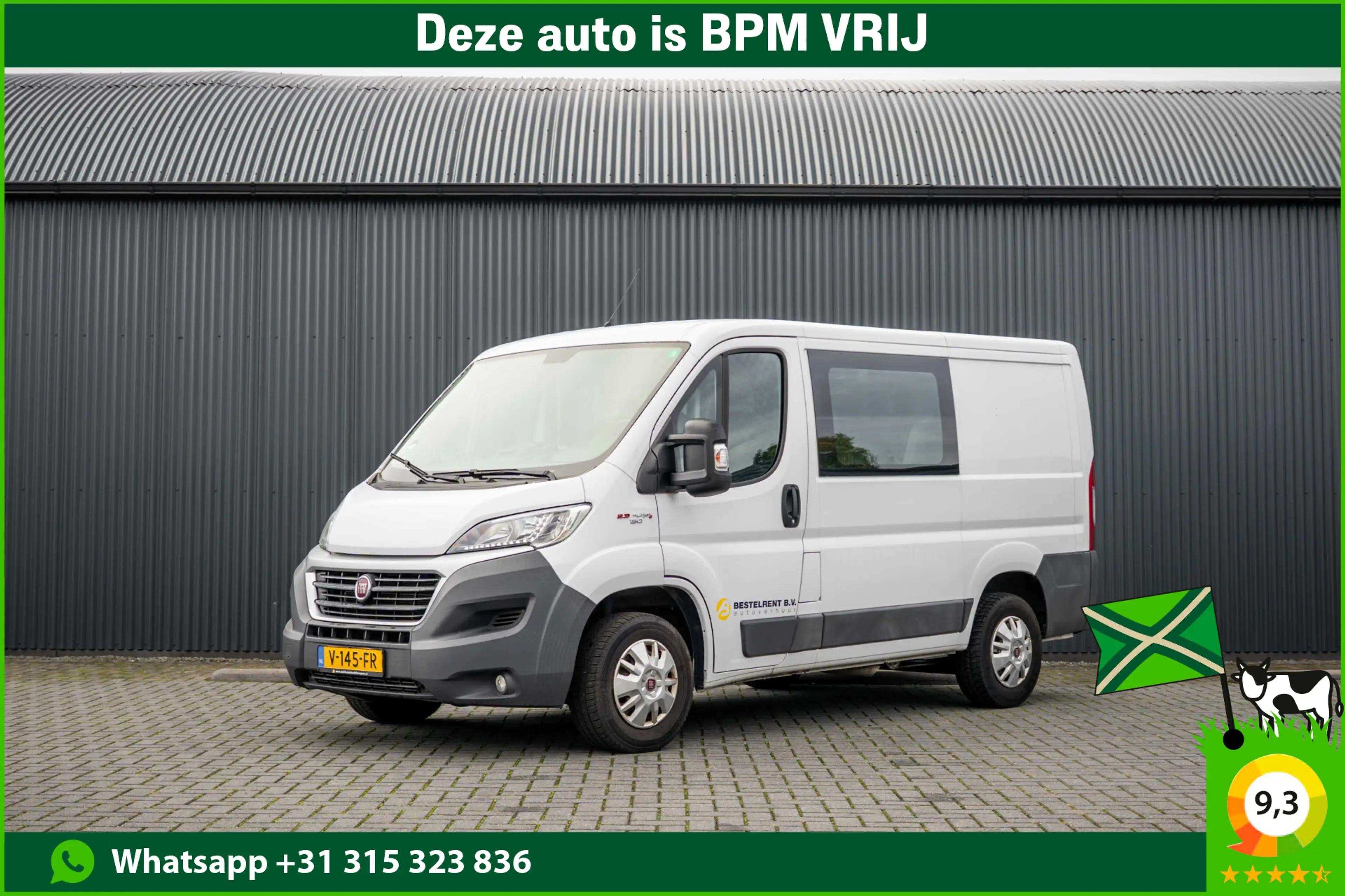 Fiat Ducato 2.3 MultiJet | DC 7-Zits | Camera | Navi | Climate