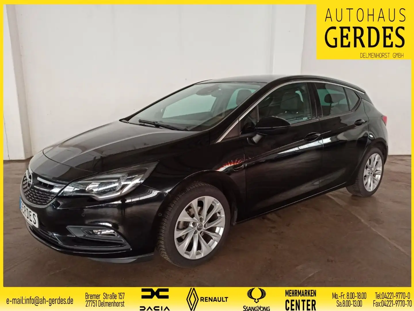 Opel Astra K Lim. 5-trg. Innovation Start/Stop Schwarz - 1