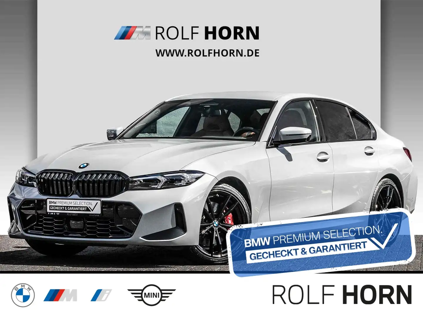 BMW 330 i M Sportpaket Autom. HeadUp AHK H/K RFK 19" Gris - 1
