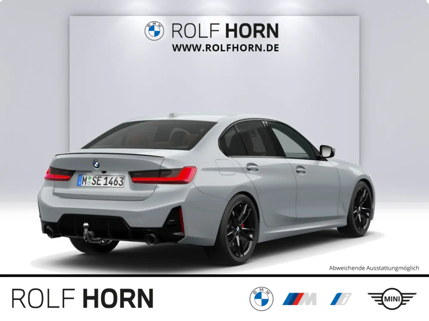 BMW 330 i M Sportpaket Autom. HeadUp AHK H/K RFK 19" Grau - 2