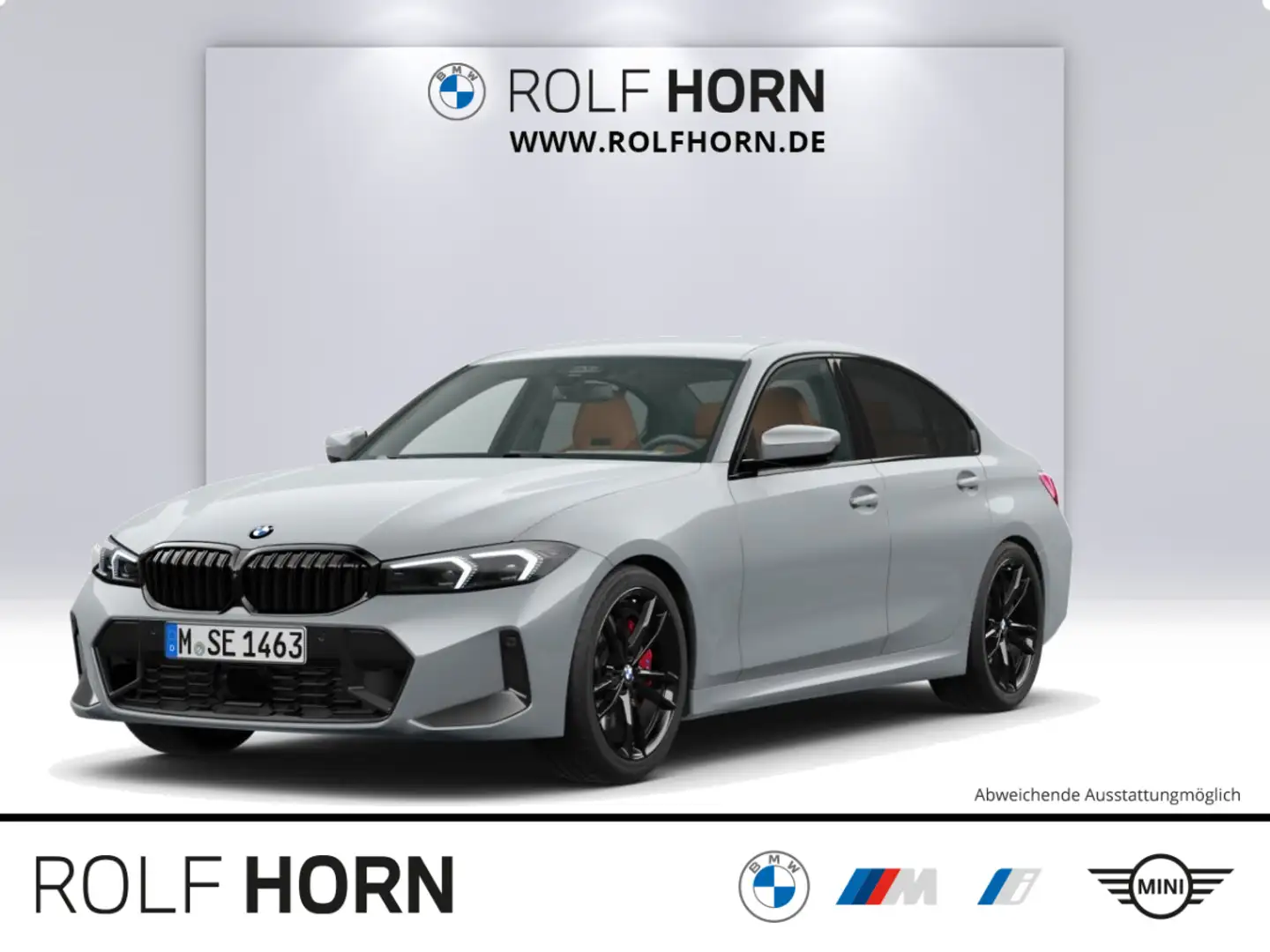 BMW 330 i M Sportpaket Autom. HeadUp AHK H/K RFK 19" Grau - 1