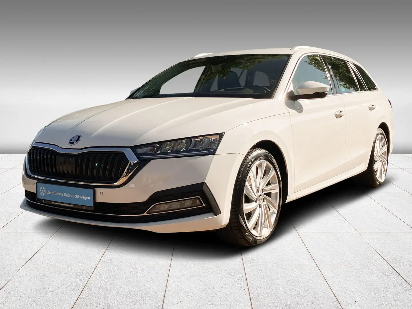 Skoda Octavia Combi 2.0 TDI Style DSG Navi Head-up LED Weiß - 2